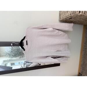 Cream Knit Sweater Size M